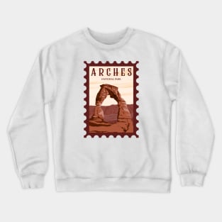 Arches National Park Stamp Crewneck Sweatshirt